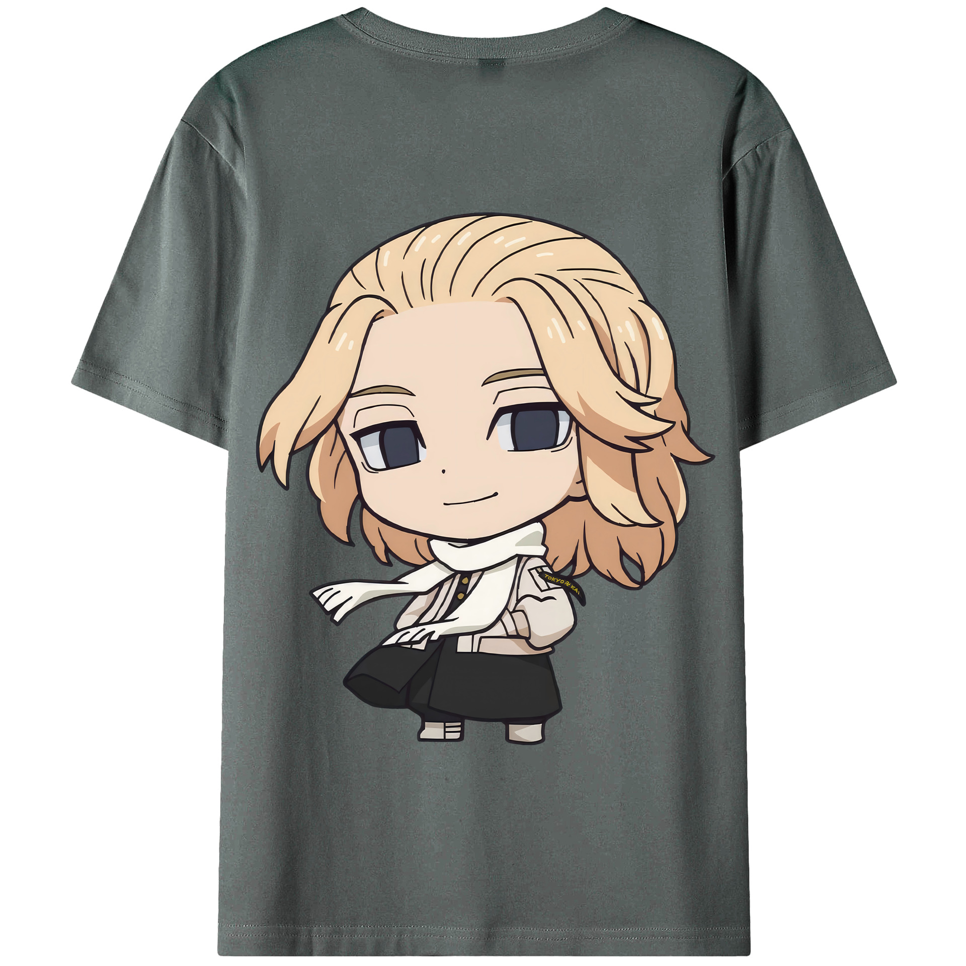 （画像用） 東京リベンジャーズ Tokyo Revengers 綿100％半袖Tシャツ（背面プリント）